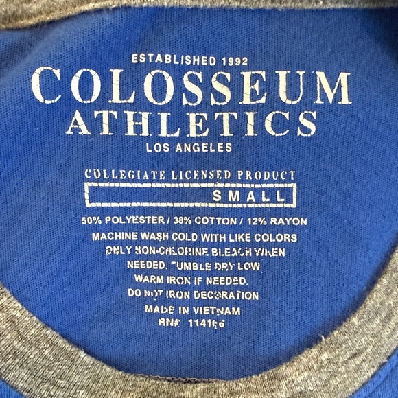 Colosseum Athletics Florida Gators Gray and Blue Long Sleeve Shirt Size Small - Picture 8 of 8